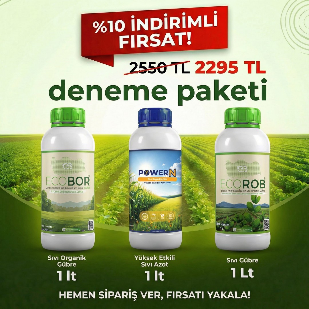 Ecobor Deneme Fırsat Paketi 3'lü