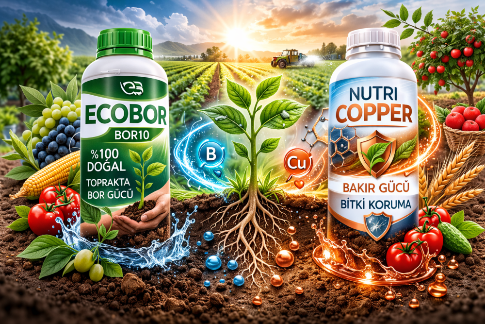 İklim Değişikliği Sürecinde Bitki Sağlığının Korunmasında Bor ve Bakır Bazlı Besleme Stratejileri: Ecobor ve Nutri Copper Örneği