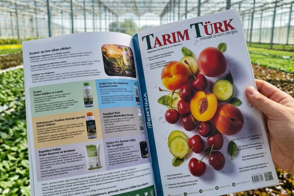 Ecobor, Tarım Türk Dergisi'nin Mart-Nisan Sayısında Sektörle Buluşuyor