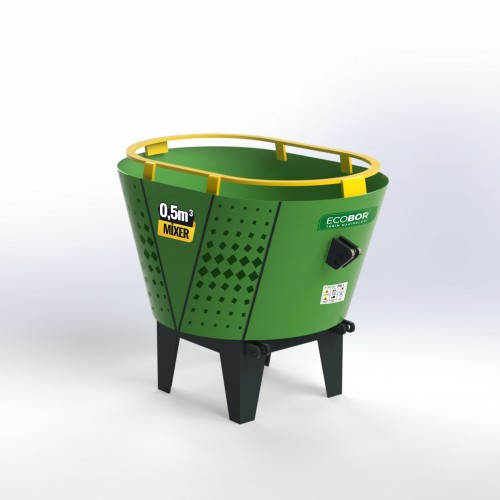 Ecobor FM05 0.5m³ Yem Karma Makinesi