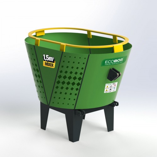 Ecobor FM15 1.5m³ Yem Karma Makinesi