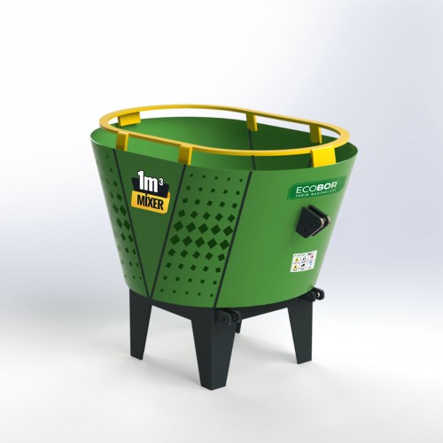 Ecobor FM10 1m³ Yem Karma Makinesi