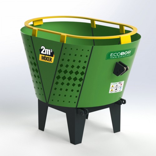 Ecobor FM20 2m³ Yem Karma Makinesi
