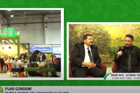 19.ULUSLARARASI BURSA TARIM&HAYVANCILIK FUARINDA KÖY TV İLE GERÇEKLEŞTİRDİĞİMİZ CANLI YAYIN TEKRARI