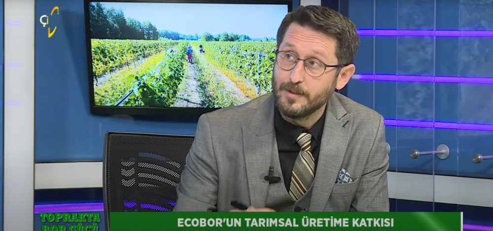 ÇİFTÇİ TV'DE GERÇEKLEŞEN TOPRAKTA BOR GÜCÜ ADLI PROGRAMIMIZIN ONBİRİNCİ BÖLÜMÜNDE SİZLERLEYİZ