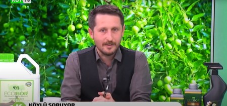 KÖY TV'DE CANLI YAYINLANAN 'KÖYLÜ SORUYOR' PROGRAMINDA ECOBOR'UN TÜRK TARIMINA KATKILARINI ANLATTIK