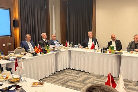 TESİAD-TESAM Kuzey Makedonya Toplantısı’nda Ecobor Rüzgarı!