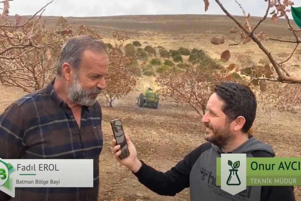 FISTIK AĞAÇLARINDA ECOBOR İLE KIŞA HAZIRLIK