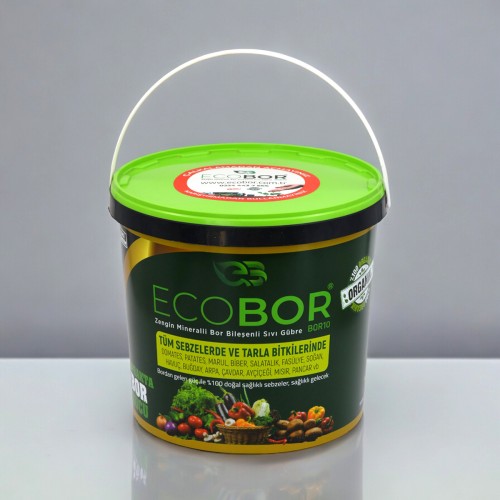 Tüm Sebzeler ve Tarla Bitkileri için EcoBor Gübre 10 Litre Tüm Sebzeler ve Tarla Bitkileri için EcoBor Gübre 10 Litre
