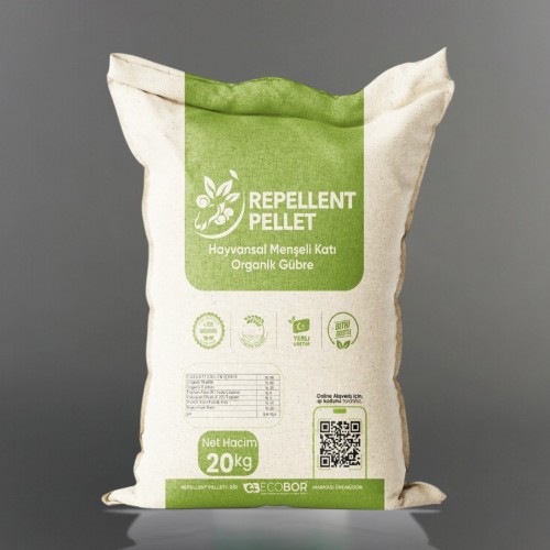 Repellent Pellet Organik Hayvansal Gübre 20 Kg